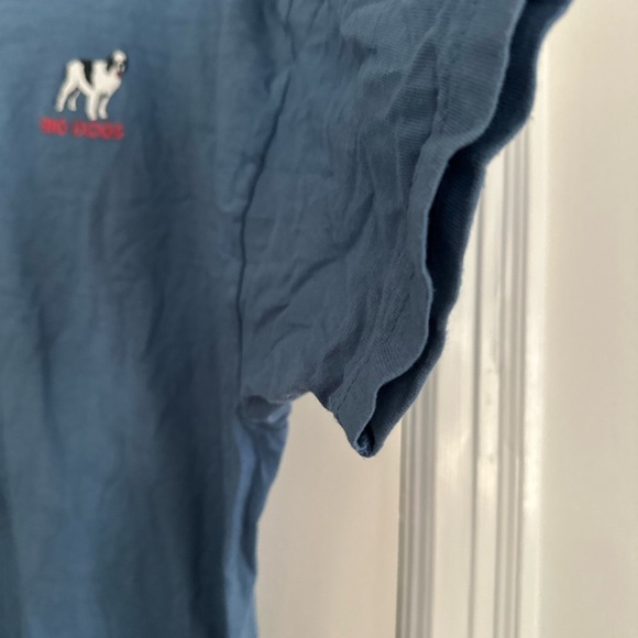 Vintage Y2K ‘01  Men’s Big Dogs Comin’ Thru Blue Graphic Logo Short Sleeve Tee. - Picture 9 of 12